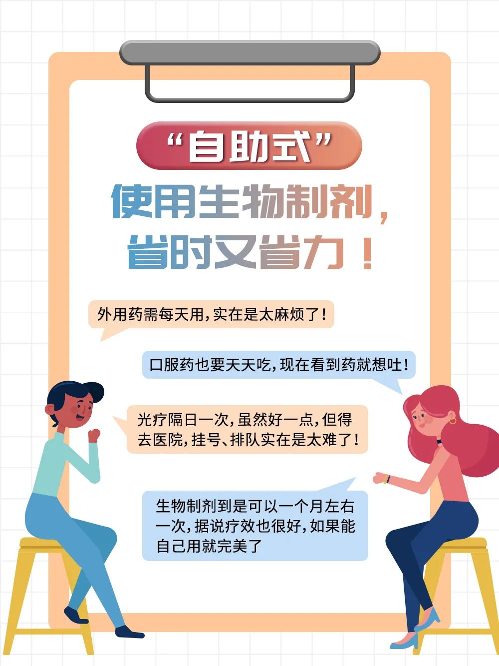 “自助式”使用生物制剂，省时又省力！