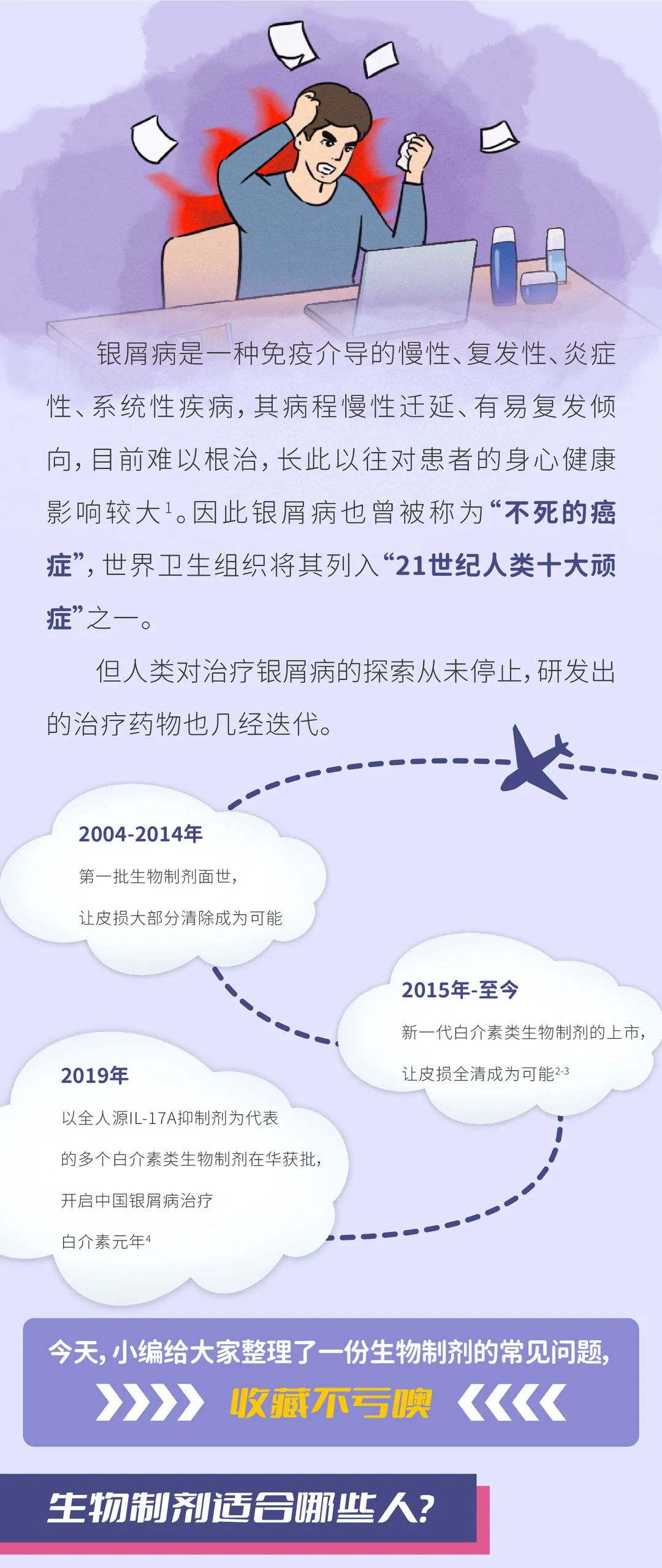 为什么说银屑病进入了“好治”时代