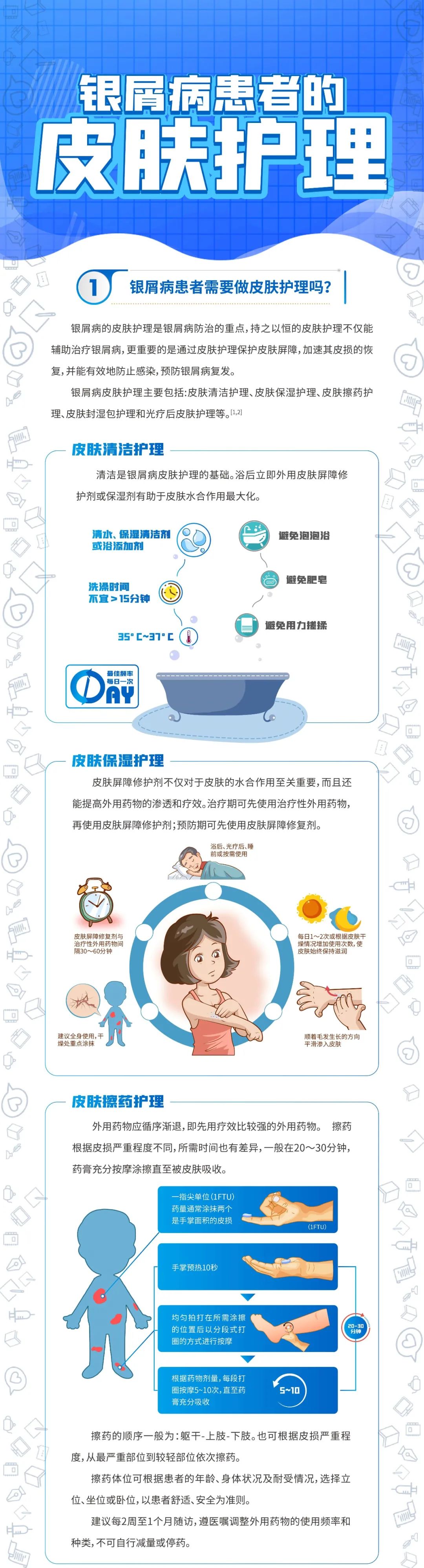 银屑病患者皮肤护理的五个要点