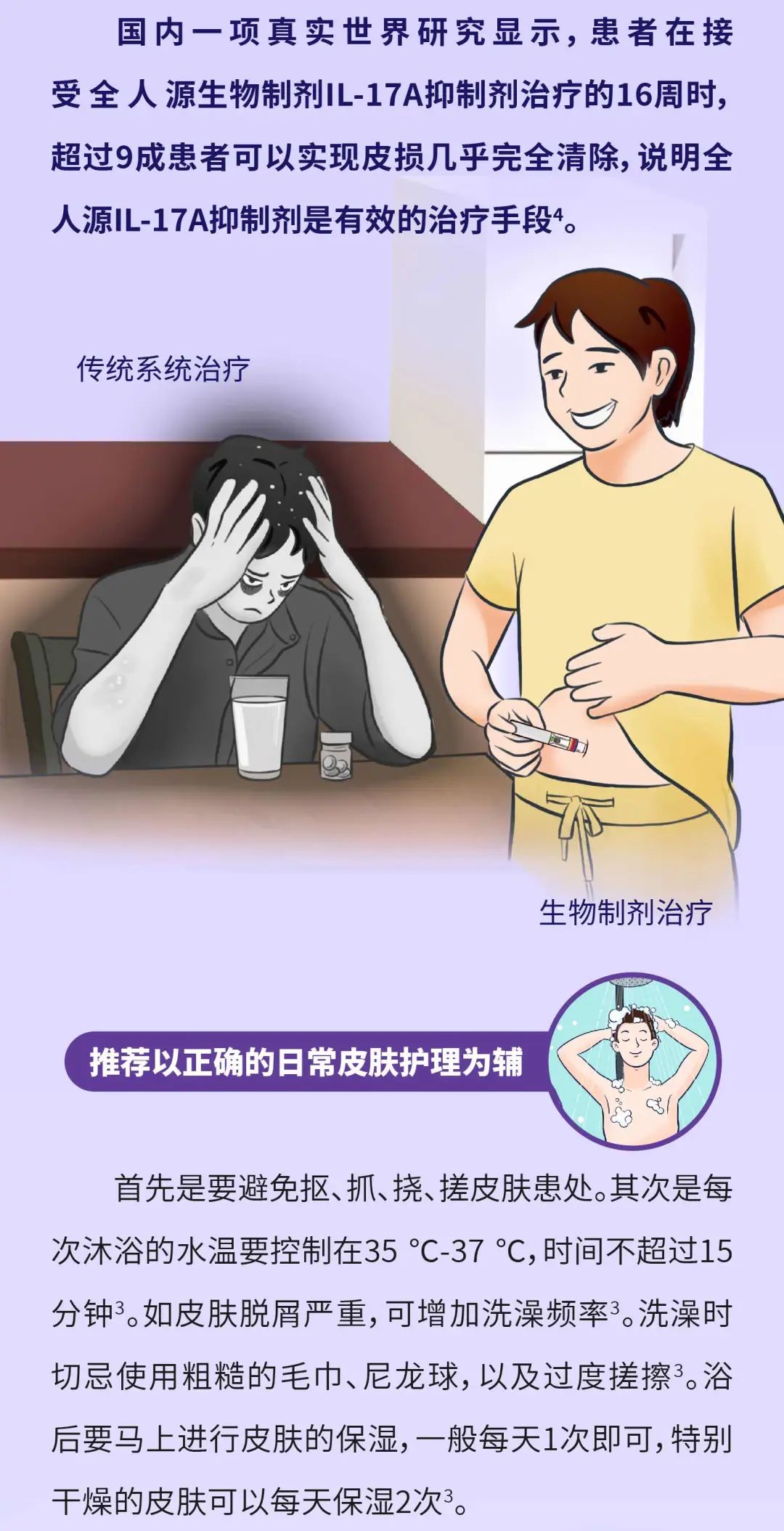 银屑病患者脱落皮屑的真相，原来是这样…
